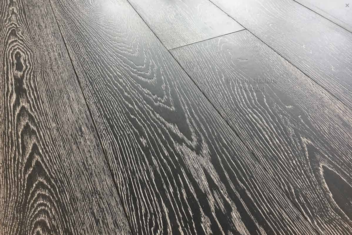 PARQUET OFFICINE ITALIANE MAXIPLANCIA ROVERE DECAPATO NERO COUNTRY RcA-RCN