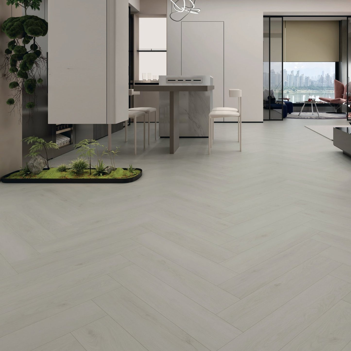 PAVIMENTO SPC BAUFLOOR VÉRTICE COLLECTION SPINA LOOM