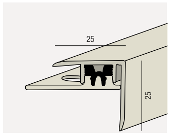 PROFILO PER SCALA COORDINATO IDEAL FLOOR