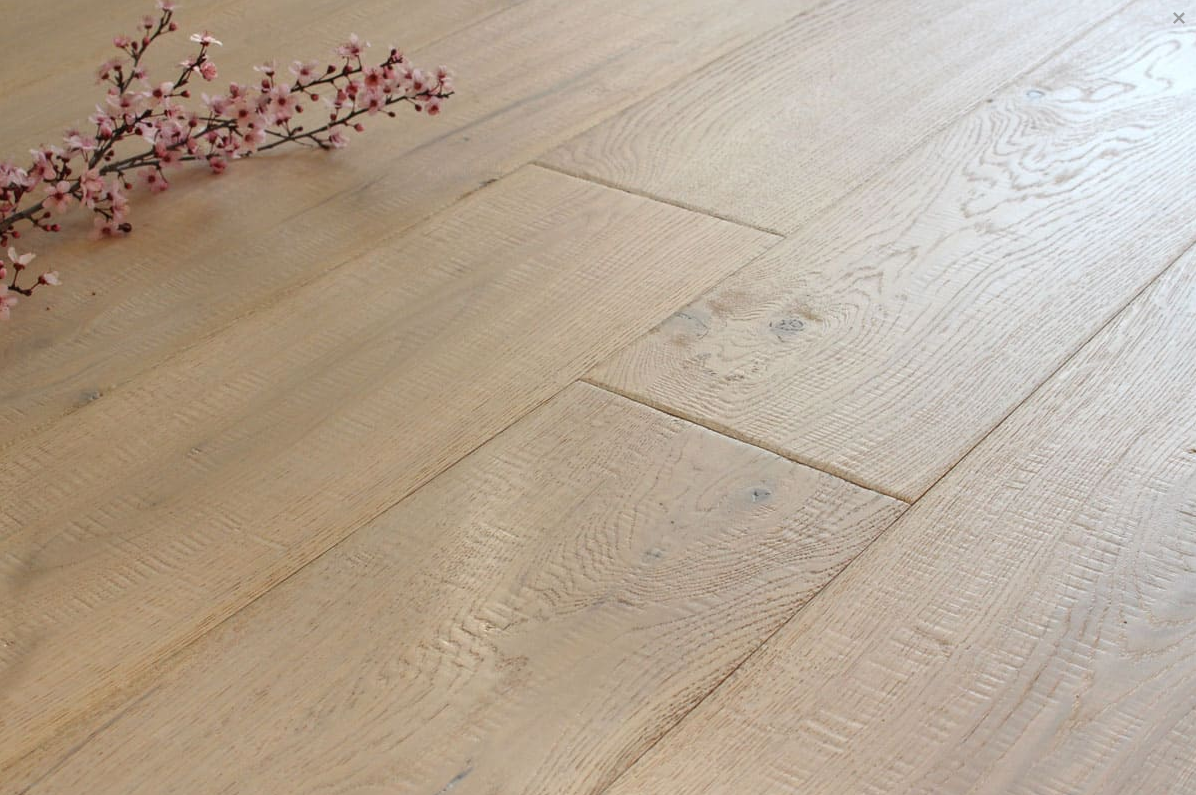 PARQUET OFFICINE ITALIANE MAXIPLANCIA INVECCHIATA ARTIGIANALE ROVERE BIANCO ARTICO RcV-RSBA