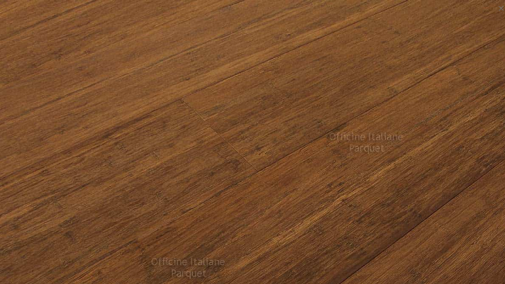 PARQUET BAMBOO OFFICINE ITALIANE STRAND WOVEN CARBONIZZATO LISCIO SWC-M