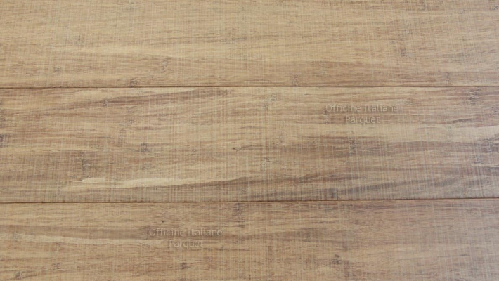 PARQUET BAMBOO OFFICINE ITALIANE STRAND WOVEN THERMO LIGHT TAGLIO SEGA SWTL-M-T