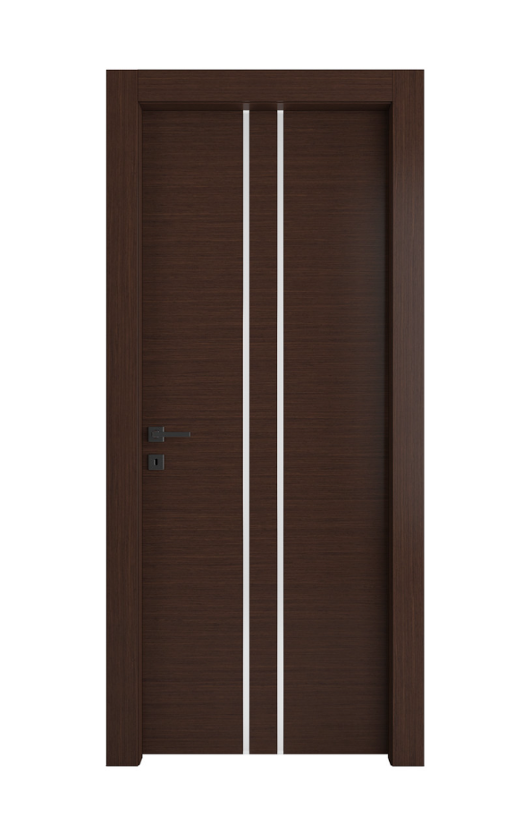 PORTA INTERNA PAIL MOD. VETRO LUCE C WENGE'