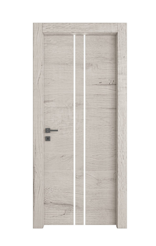 PORTA INTERNA PAIL MOD. VETRO LUCE C QUERCIA CALDERONE