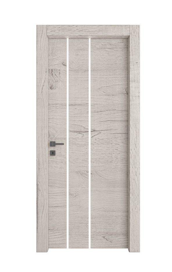 PORTA INTERNA PAIL MOD. VETRO LUCE B QUERCIA CALDERONE