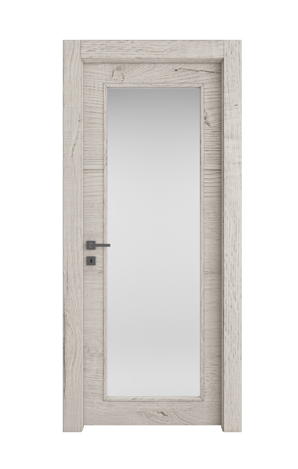 PORTA INTERNA PAIL MOD. VETRO STANDARD QUERCIA CALDERONE