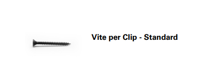 VITI PER CLIP STANDARD Décowood