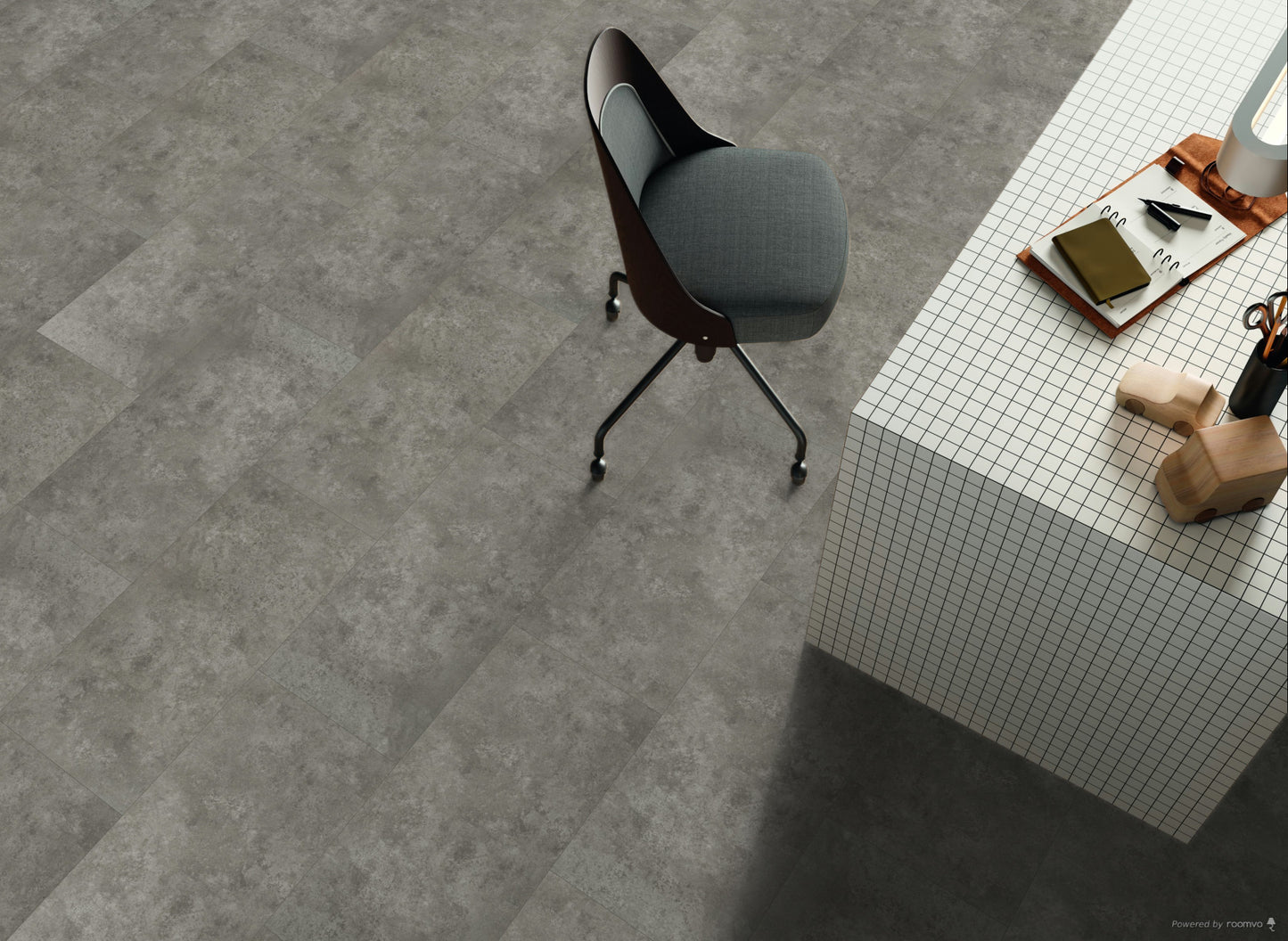 €43,90/mq PAVIMENTO SPC FLOW CEMENT 55 ASAMA