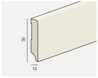 BATTISCOPA IN PVC COORDINATO IDEAL FLOOR