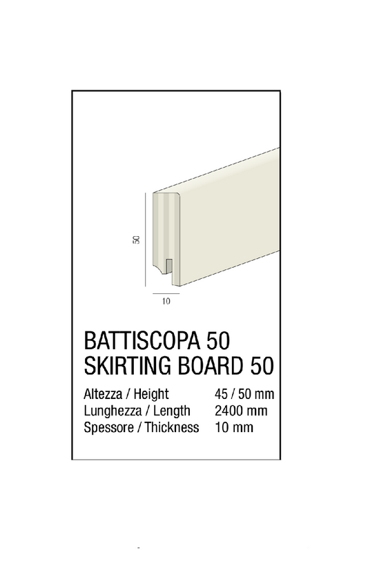IROKO BATTISCOPA ESSENZA
