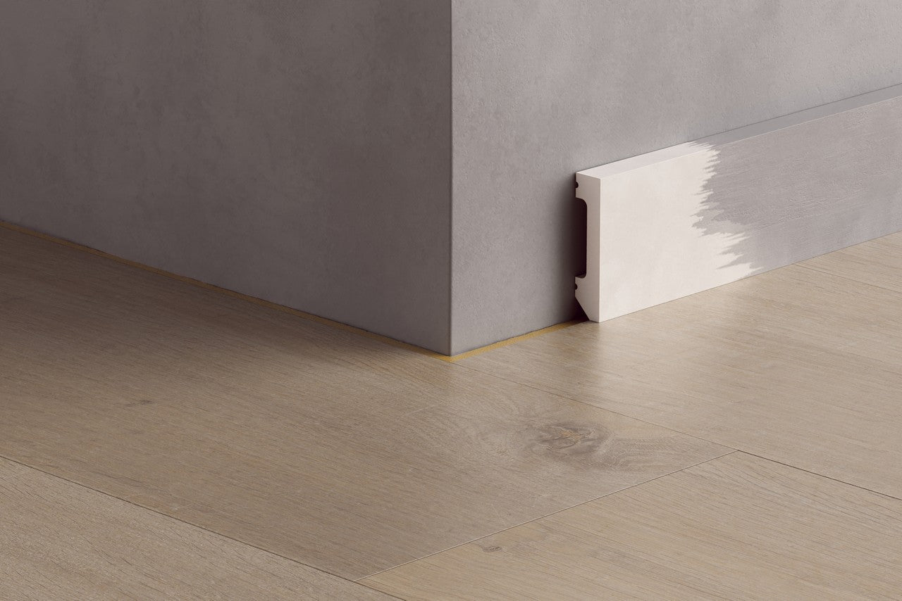 BATTISCOPA IMPERMEABILE VERNICIABILE LAMINATO PERGO 2400x13/15x58/80 mm