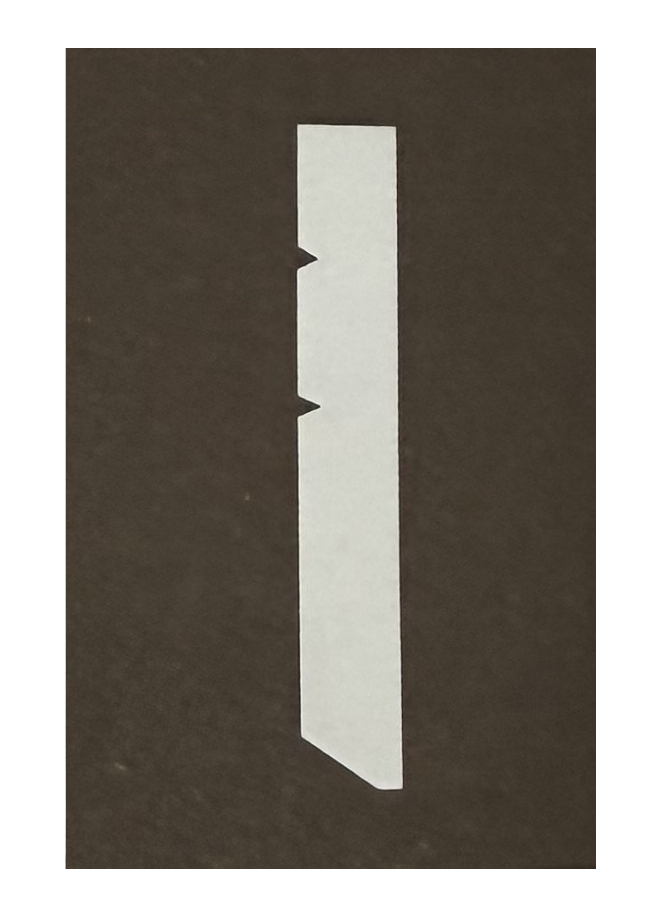 ITALWOOD BATTISCOPA PER SPC BORDO QUADRO PVC 70x10mm