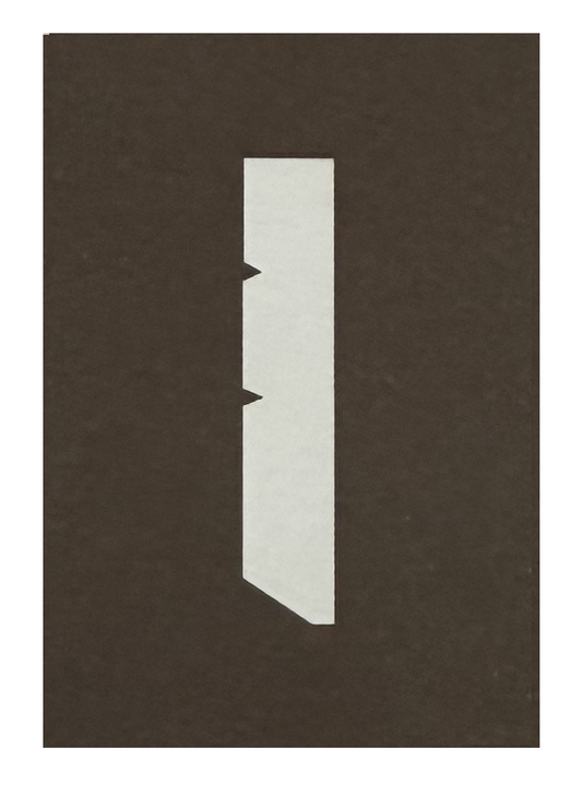 ITALWOOD BATTISCOPA RIVESTITO BORDO QUADRO 75x13mm