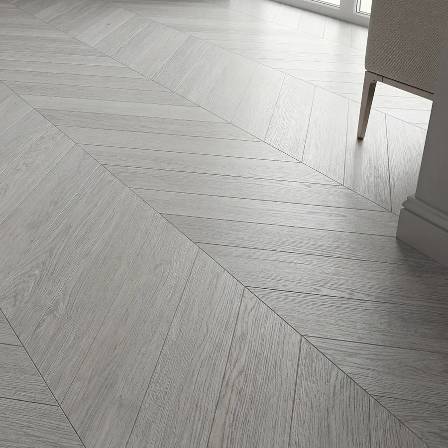 €45,90/mq SPC R&G DISTRIBUTION BE FLOOR SELECTION SPINA FRANCESE ROVERE SILVER