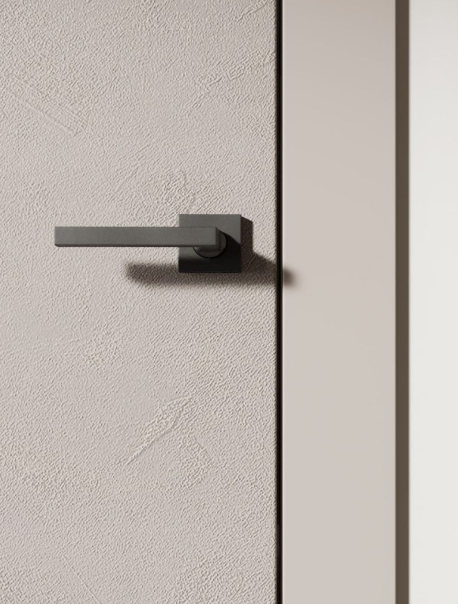 PORTA INTERNA PAIL MOD. VETRO SIMMETRICO CAPPUCCINO WALL