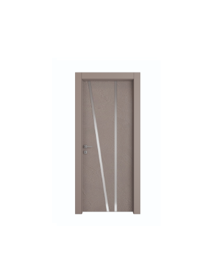 PORTA INTERNA PAIL MOD. VETRO LUCE 03 CAPPUCCINO WALL