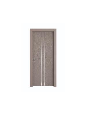 PORTA INTERNA PAIL MOD. VETRO LUCE C CAPPUCCINO WALL