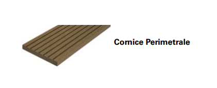 CORNICE PERIMETRALE Décowood 78x10 mm