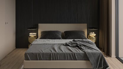 PANNELLO FONOASSORBENTE R&G DISTRIBUTION SHAPE ACOUSTIC ROVERE CARBON VERNICIATO FREI058