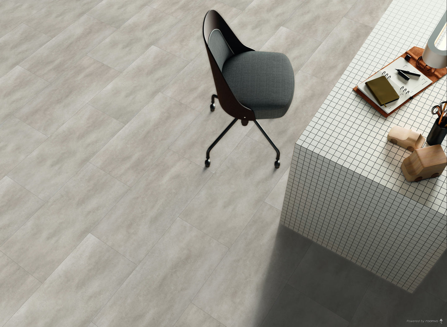 €43,90/mq PAVIMENTO SPC FLOW CEMENT 55 FUJI