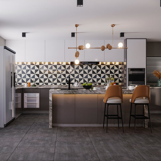 €29,90/mq PAVIMENTO IN SPC ITALWOOD GRIT SPC 5.0 CLASSIC CEMENTO GRANITO 8063