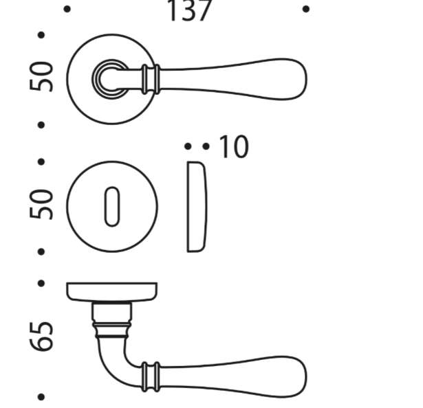 MANIGLIA COLOMBO DESIGN IDA ID31R