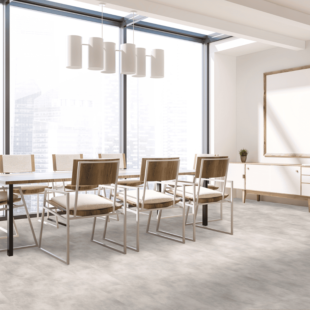 €29,90/mq PAVIMENTO IN SPC ITALWOOD GRIT SPC 5.0 CLASSIC CEMENTO KONKRETA 4103