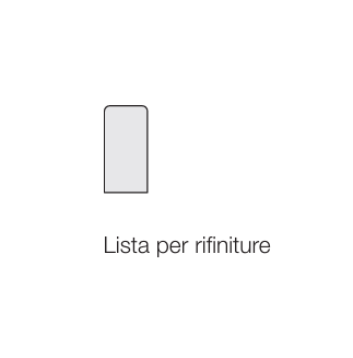 LISTA PER RIFINITURE X BOISERIE ATELIER CASABELLA MODULOR 43