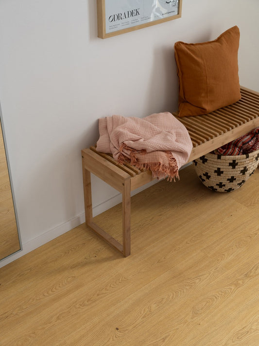 34,90/mq PAVIMENTO IN LAMINATO AC4 PERGO DRAMMEN ROVERE CAPPUCCINO L0348-05018