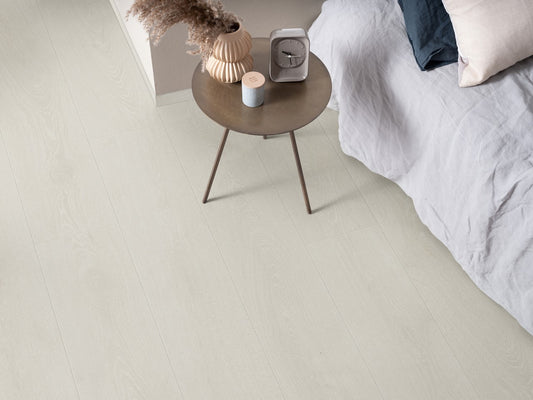 40,90/mq PAVIMENTO IN LAMINATO AC4 PERGO VISBY ROVERE BIANCO GHIACCIO L0331-03866