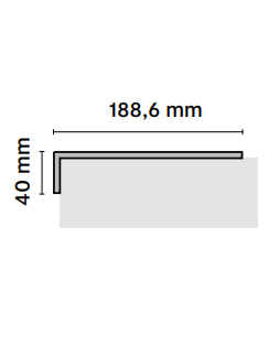 Profilo per scale coordinato SPC Woodco Flow effetto legno 