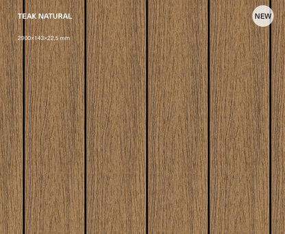 DECKING SKEMA OUTDOOR REAL TEAK NATURAL