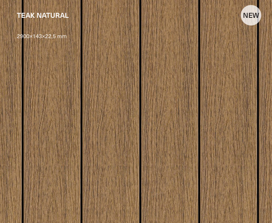 DECKING SKEMA OUTDOOR REAL TEAK NATURAL