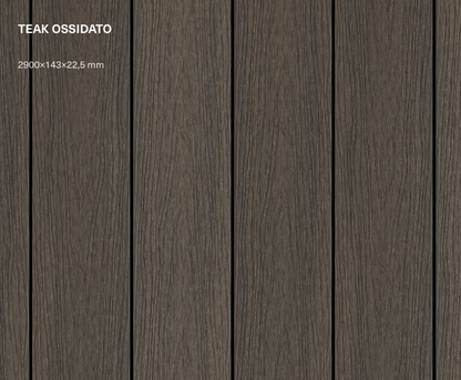 DECKING SKEMA OUTDOOR REAL TEAK OSSIDATO