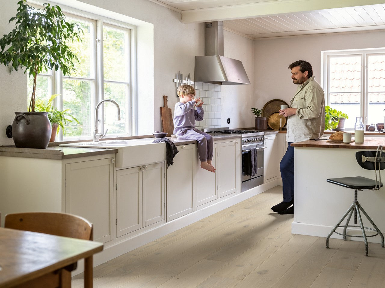 PARQUET PERGO WOOD SVALBARD ROVERE BIANCO GHIACCIO 2200x220x13 mm