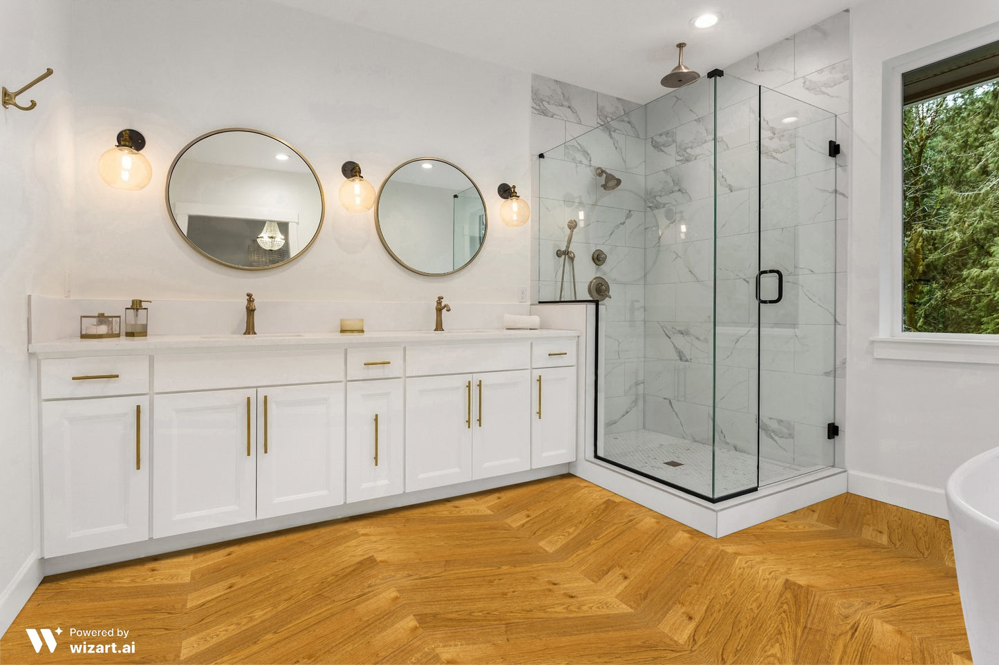 PARQUET ITALWOOD LA TRADIZIONE LUIS MAXI ROVERE SPAZZOLATO MIELATO SPINA UNGHERESE 22°