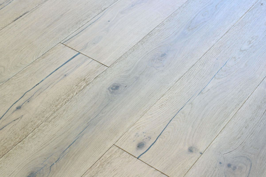 PARQUET OFFICINE ITALIANE MAXIPLANCIA COUNTRY ARTIGIANALE ROVERE SBIANCATO NEVE RcC-RSN