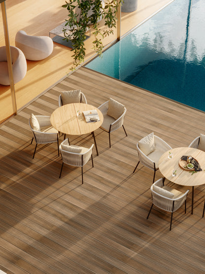 DECKING SKEMA OUTDOOR REAL TEAK NATURAL