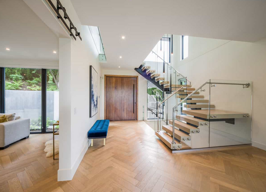 PARQUET OFFICINE ITALIANE ROVERE SPINA ITALIANA 90° R-S90-V1 AB - 600x90x10/3 mm