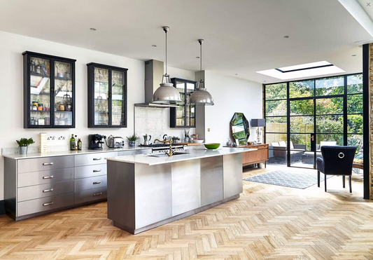 PARQUET OFFICINE ITALIANE SPINA SMALL ROVERE NATURALE R-S90-V-1 AB - 500x68x11/3 mm