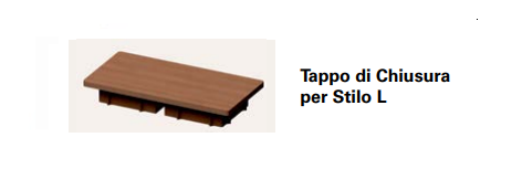 TAPPO DI CHIUSURA FRANGISOLE FIREWALL STILO L - 100x50 mm