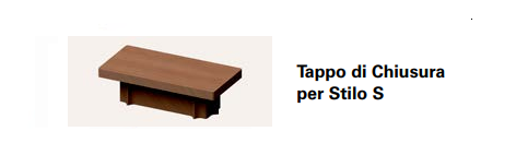TAPPO DI CHIUSURA FRANGISOLE FIREWALL STILO S - 50x25 mm