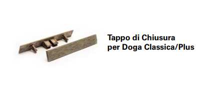 TAPPO DI CHIUSURA Décowood CLASSIC/PLUS