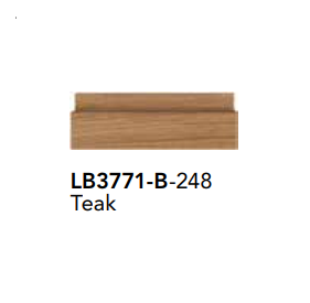 PROFILO TERMINALE X RIVESTIMENTO R&G LB3771-B DESTRO