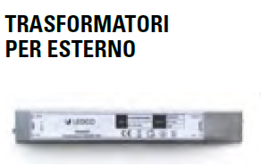 TRASFORMATORE IP67 - 24V DECO MOOVE/TWIX PER ESTERNO 30/60/100/150/200W