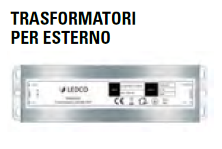 TRASFORMATORE IP67 - 48V DECO MOOVE/TWIX PER ESTERNO 100/200/300W