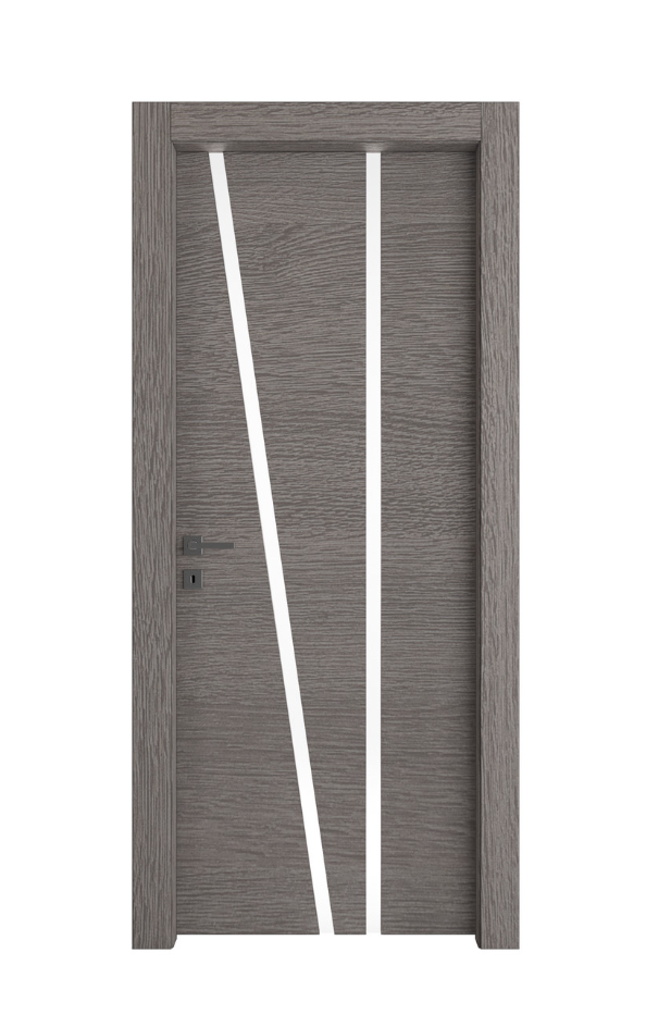 PORTA INTERNA PAIL MOD. VETRO LUCE 03 ROVERE CITY 3D