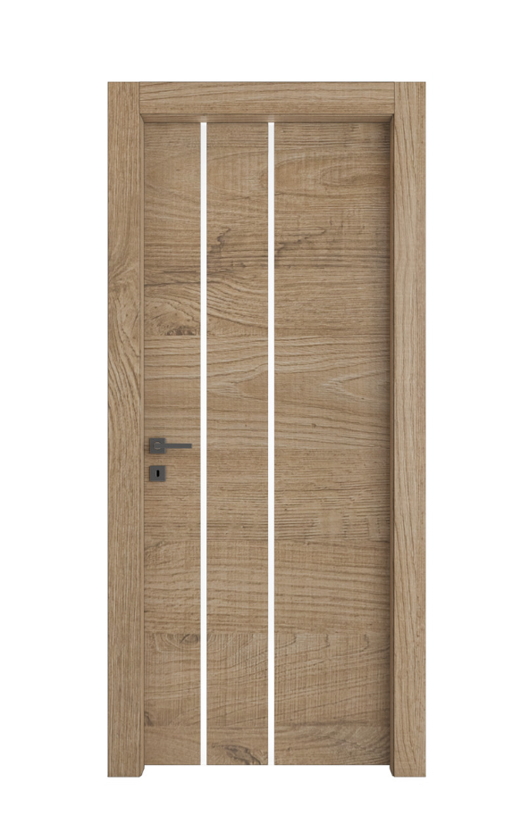 PORTA INTERNA PAIL MOD. VETRO LUCE B QUERCIA LAGA