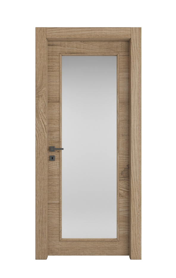 PORTA INTERNA PAIL MOD. VETRO STANDARD QUERCIA LAGA