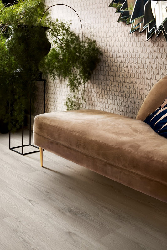 50,90/mq PAVIMENTO IN VINILE AC4 PERGO GLOMMA PAD PRO ROVERE EIFEL GRIGIO V4431-40179